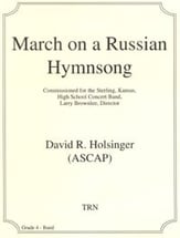 March on a Russian Hymnsong Concert Band sheet music cover